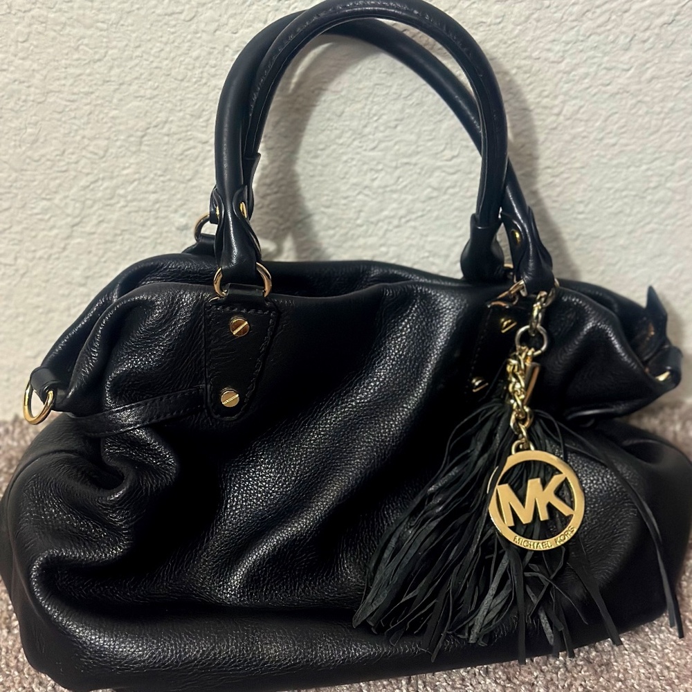 Black Michael Kors small satchel